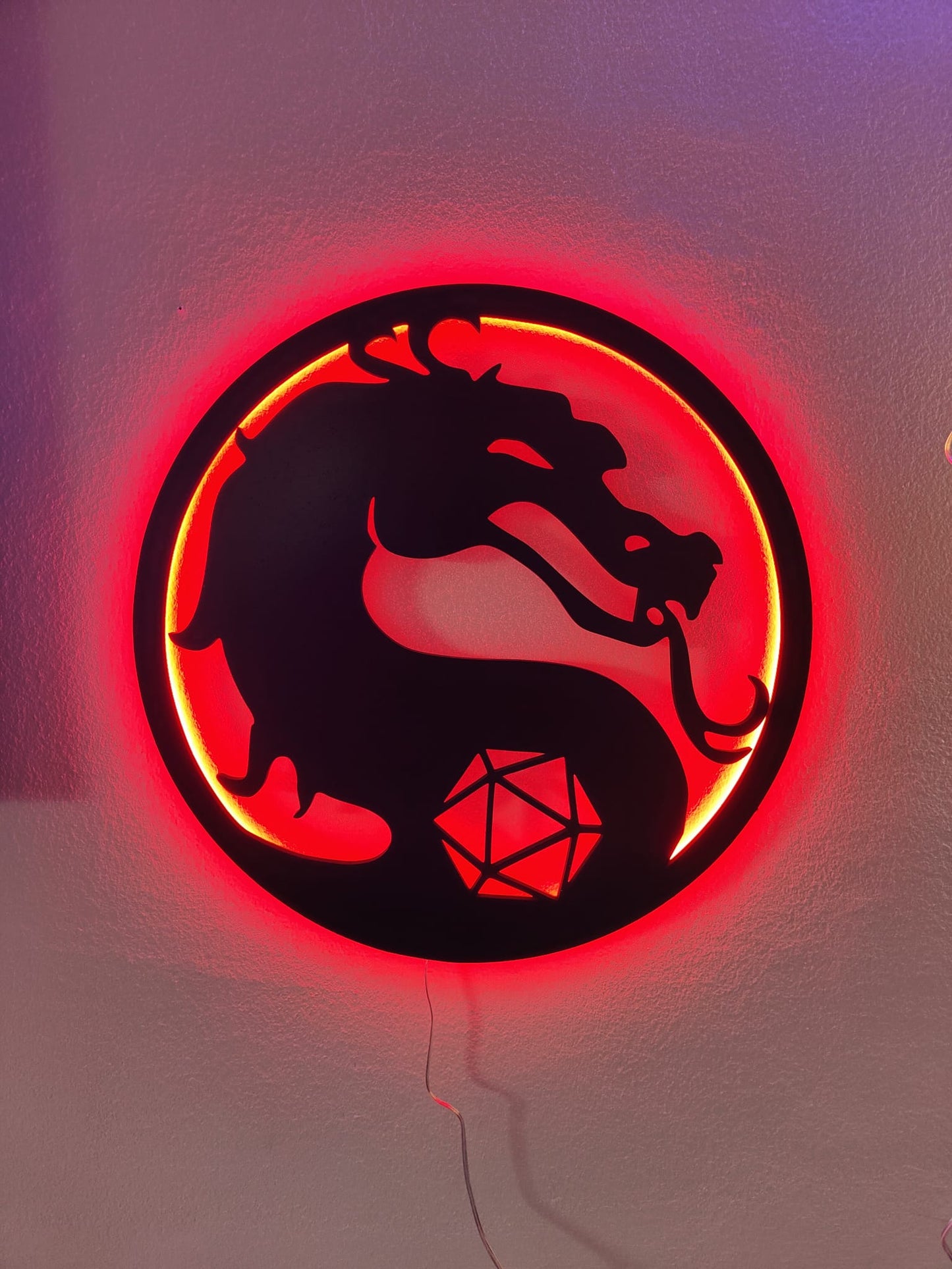 QUADRO LED - DUNGEON AND DRAGONS
