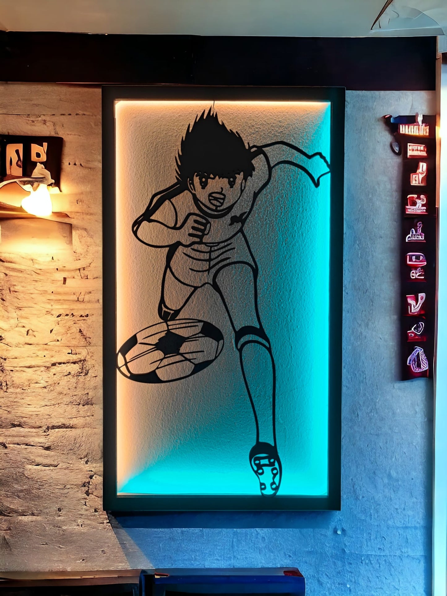 QUADRO LED - CAPITAN TSUBASA - HOLLY E BENJI
