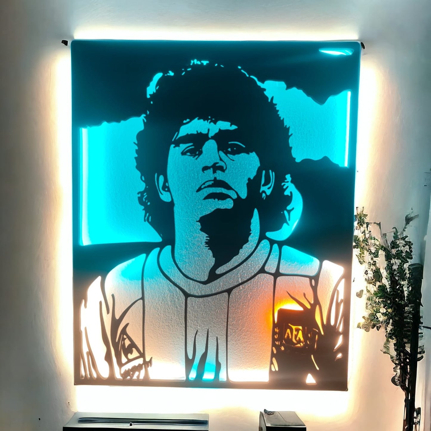 QUADRO LED - DIEGO MARADONA