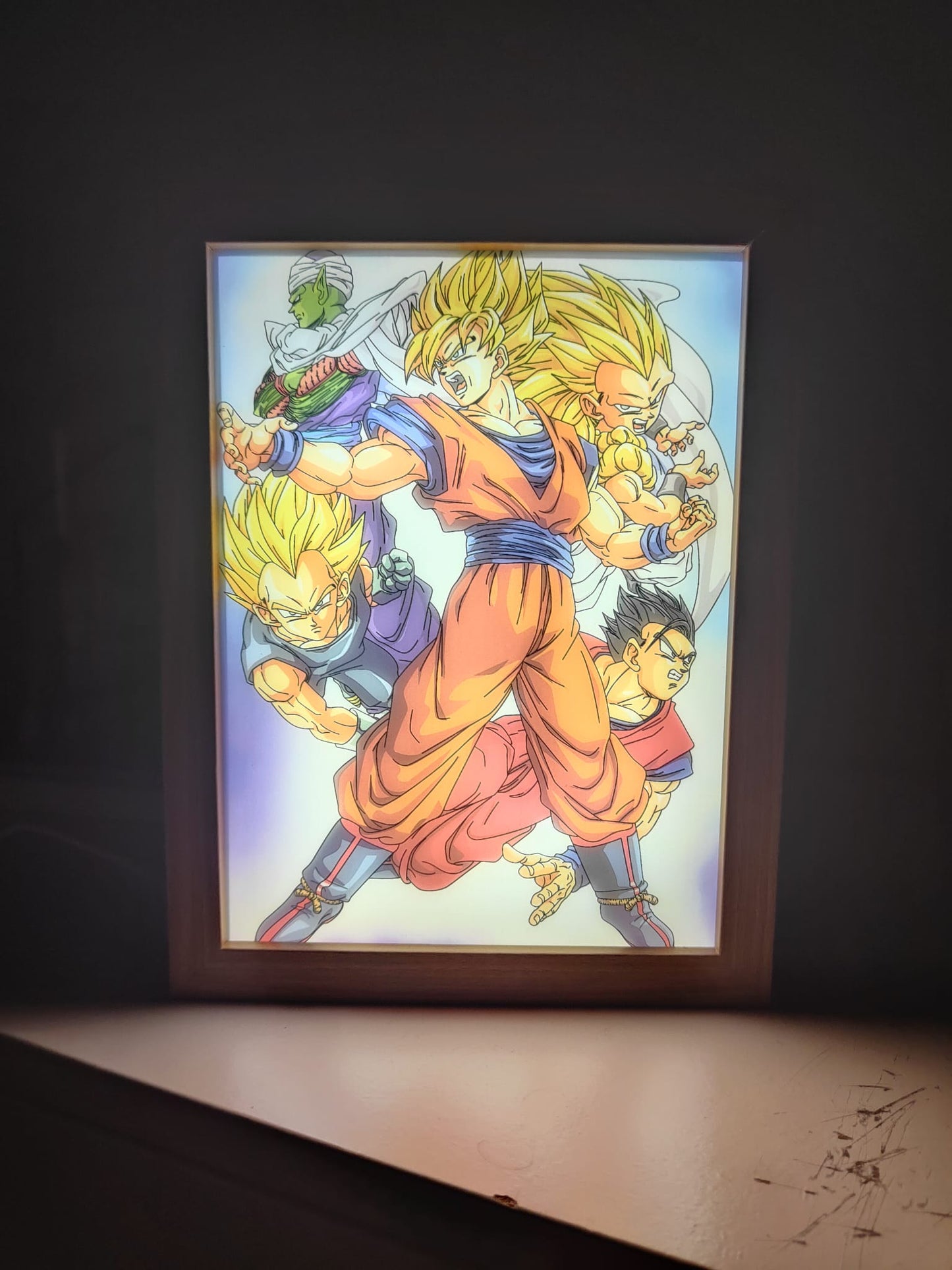 Cornice Luminosa led Dragon Ball
