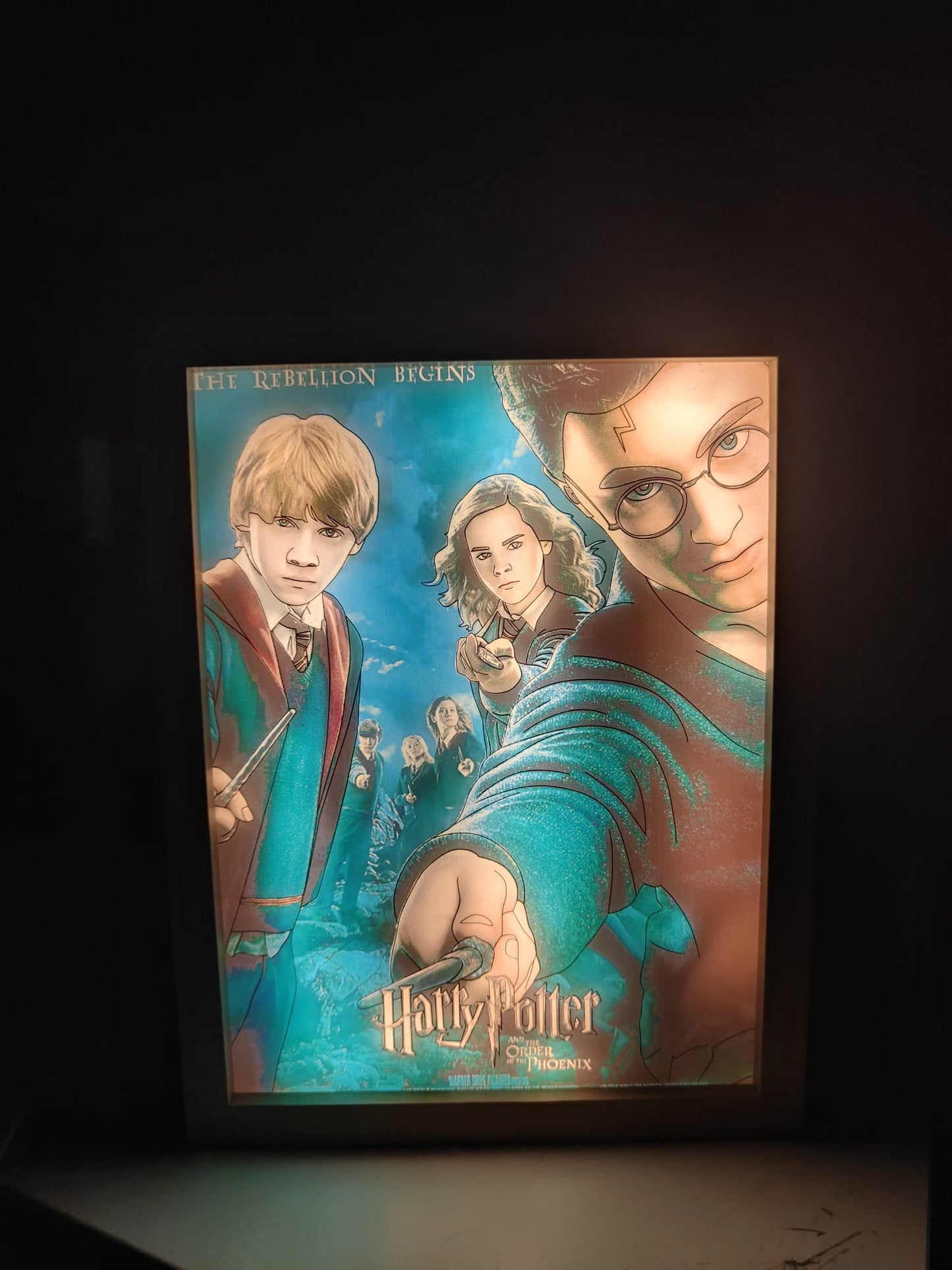 Cornice luminosa Led Harry Potter