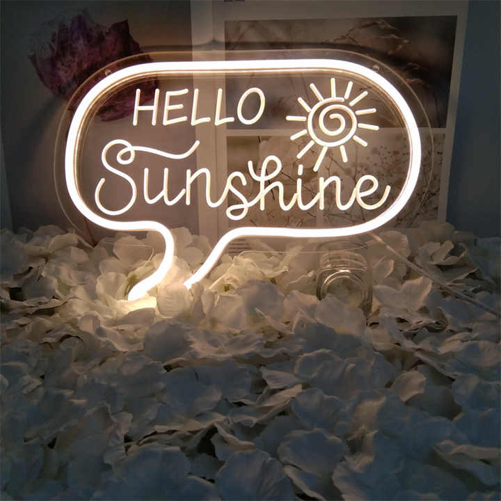 You are my sunshine - Insegna al neon led