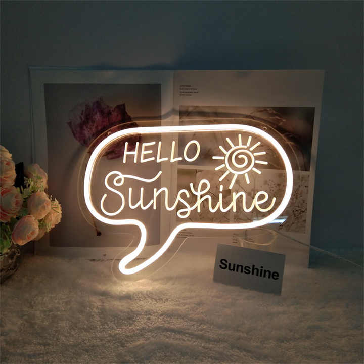 You are my sunshine - Insegna al neon led