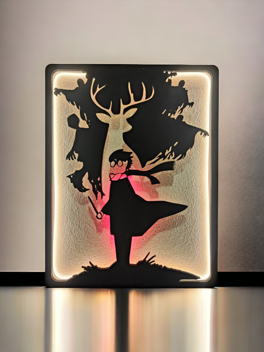 Quadro Led - Harry Potter