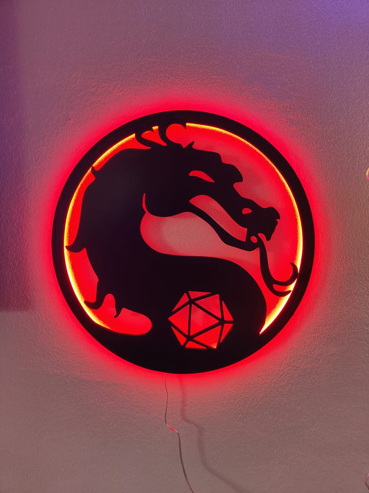 QUADRO LED -  DUNGEON AND DRAGONS