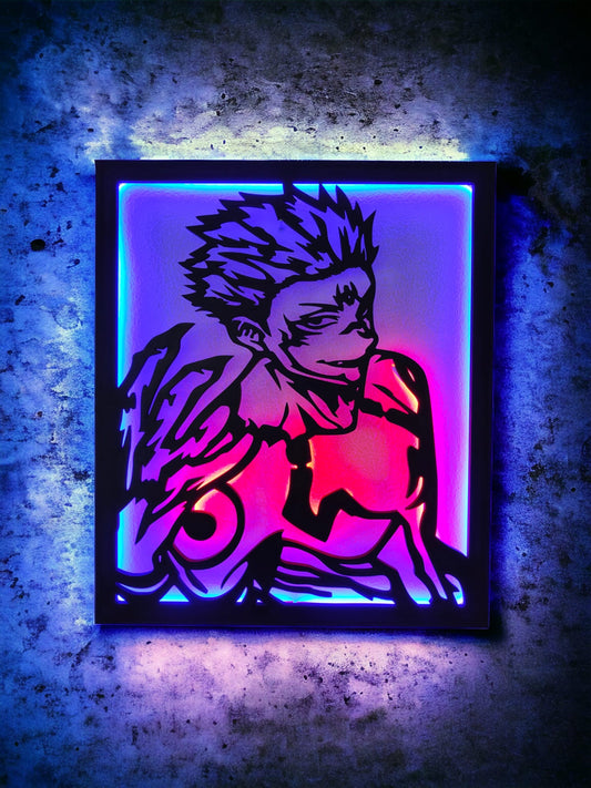 QUADRO LED - YUJI ITADORI - JUJUTSU KAISEN