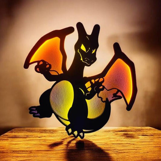 QUADRO LED - CHARIZARD POKEMON