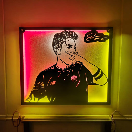 QUADRO LED - PAULO DYBALA ROMA