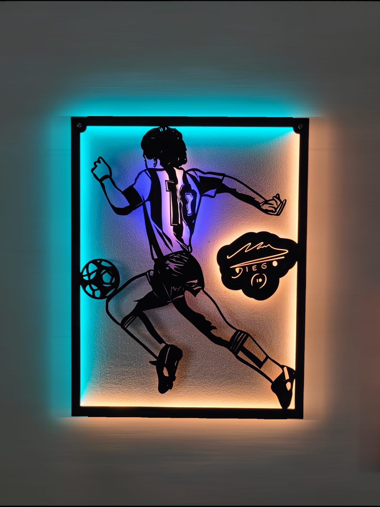 QUADRO LED - DIEGO MARADONA