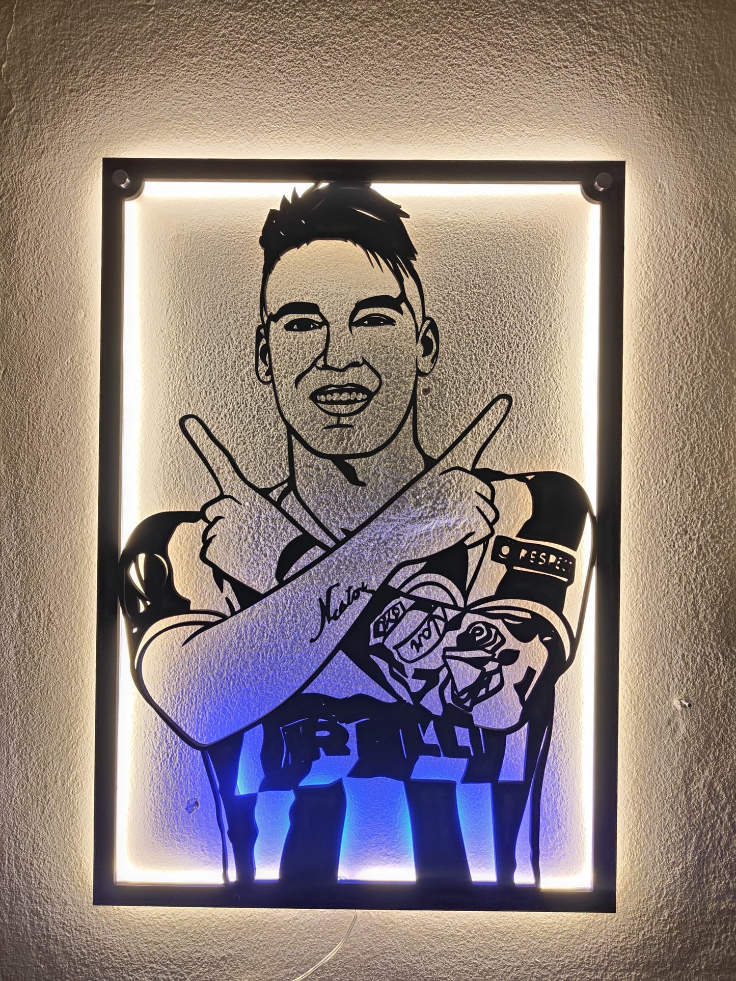 QUADRO LED - LAUTARO MARTINEZ INTER