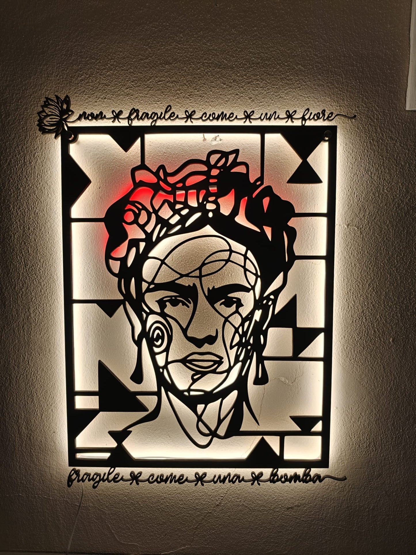 QUADRO LED - FRIDA KHALO